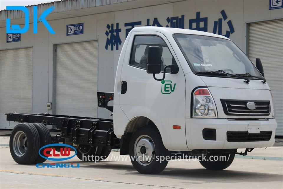 3.5 & 4.5 Tons Pure Electric Chassis Lightweight Chassis Front Right suppliers